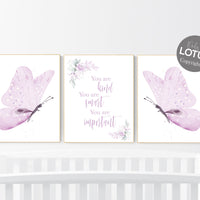 Nursery decor girl butterfly, nursery decor purple, nursery decor girl lilac, Butterfly Nursery Art, Girl Nursery Art, Butterfly Wall Art