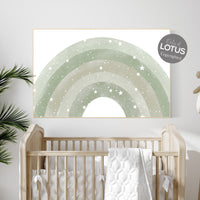 Nursery prints rainbow, gender neutral, sage green nursery wall decor, rainbow nursery, rainbow nursery, nursery decor, green nursery