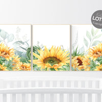 Nursery decor girl flower, Sunflower nursery, Yellow nursery, floral nursery, boho nursery, flower nursery, sunflower, girl nursery art