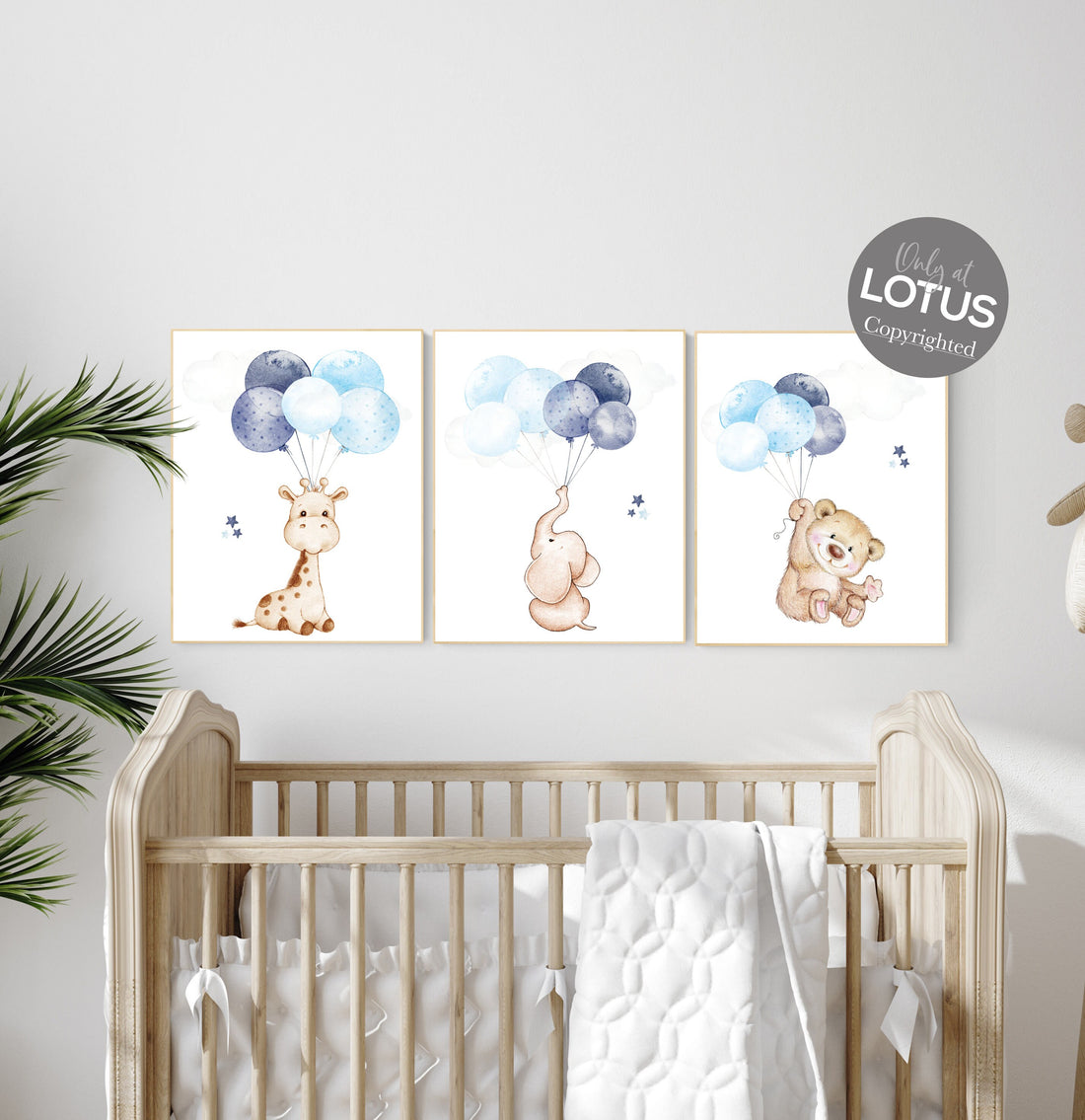 Nursery decor boy, blue nursery, navy blue nursery, blue nursery, animal prints for nursery decor, elephant nursery, nursery prints