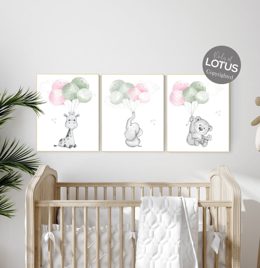 Baby animal room decor best sale