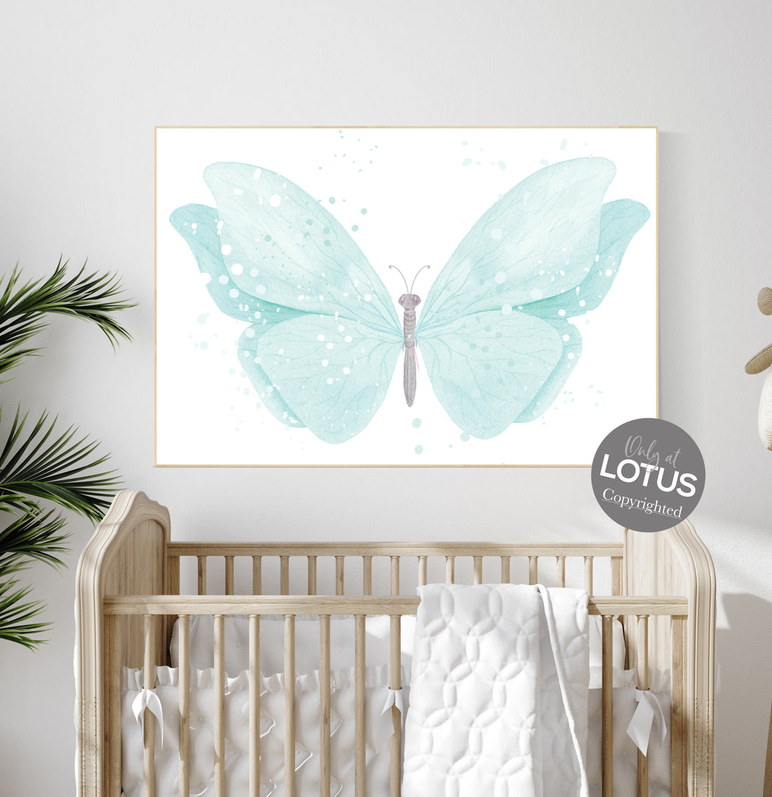 Nursery decor girl, butterfly nursery, teal nursery, girls room decor, butterfly prints for nursery,  girl room decor, aqua nursery