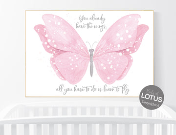 Butterfly nursery, girls room, pink butterfly, Butterfly Nursery Art, girls room, butterfly prints, Butterfly Art, pink nursery wall art