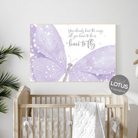 Nursery decor girl butterfly, purple nursery, nursery decor girl, butterfly nursery wall art, lavender nursery, lilac nursery, girls room