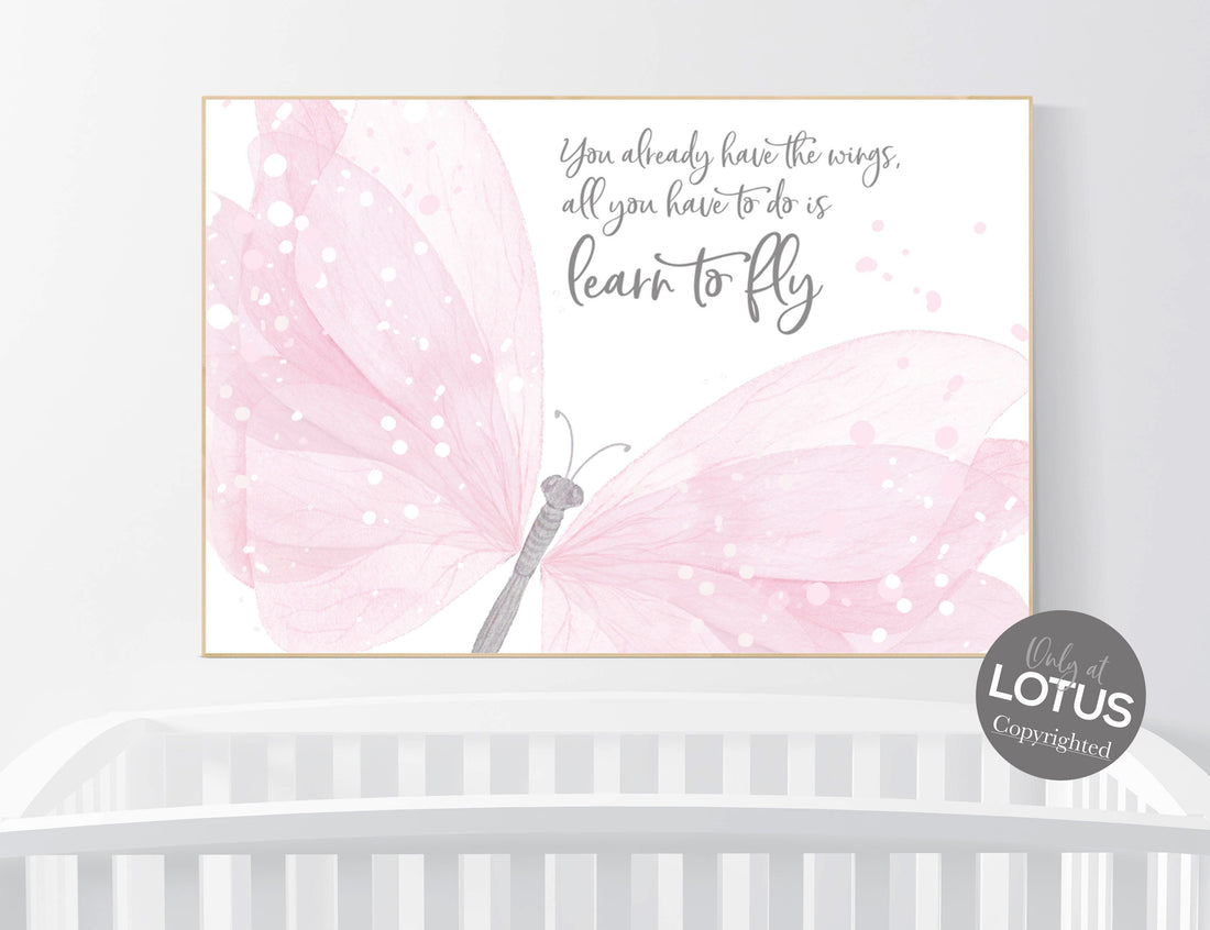 Nursery decor girl butterfly, pink nursery, butterfly prints, Girl Nursery Art, Butterfly Nursery, girls room decor, girls nursery