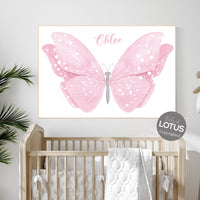 Nursery decor girl butterfly, pink nursery, butterfly prints, Girl Nursery Art, Butterfly Nursery, girls room decor, girls nursery