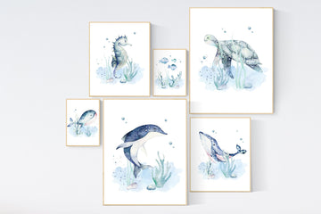 Nursery decor boy nautical, nursery decor boy under the water, nursery decor boy nautical, nursery decor nautical, sea theme nursery decor
