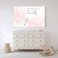 Nursery decor girl, butterfly print, Blush pink, Butterfly Nursery Art, girls room, Butterfly Art, blush nursery, girl nursery wall art