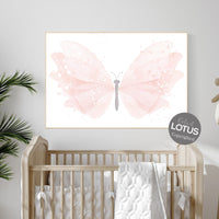 Nursery decor girl butterfly, blush pink butterfly, Butterfly Nursery Art, girls room, butterfly prints, Butterfly Art, blush nursery