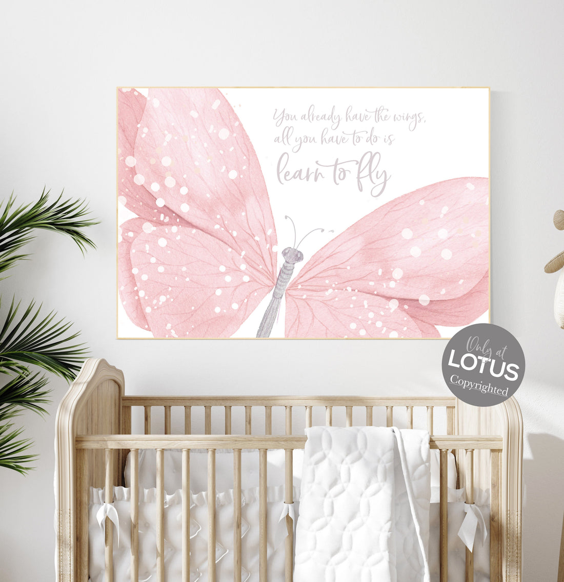 Nursery decor girl, butterfly print, Blush pink, Butterfly Nursery Art, girls room, Butterfly Art, blush nursery, girl nursery wall art