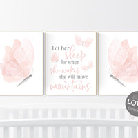 Butterfly Nursery Art, pink nursery, Girl Nursery Art, Butterfly Nursery Decor, blush pink, girls room decor, Butterfly Art