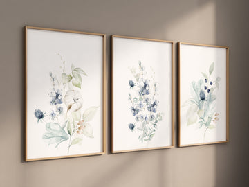 Boho Nursery, Wildflower Nursery Decor, Floral Nursery, Girl Nursery Decor, flower nursery, vintage flower nursery print, Botanical Print