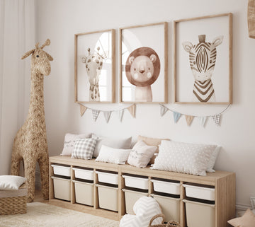 Nursery wall art animals, gender neutral nursery, Animals Nursery Prints, Woodland Nursery Decor, Safari Nursery Wall Art