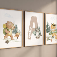 Camp Prints, Adventure Nursery Decor, Travel nursery print, Explore nursery wall art, Baby boy nursery, Adventure Set of 3 prints,