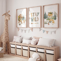 Camp Prints, Adventure Nursery Decor, Travel nursery print, Explore nursery wall art, Baby boy nursery, Adventure Set of 3 prints,