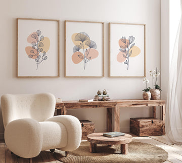 Boho Botanical Prints, girl nursery decor, Wildflower Nursery, floral nursery, Wild Flowers, Flower Nursery, Botanical Print, home decor