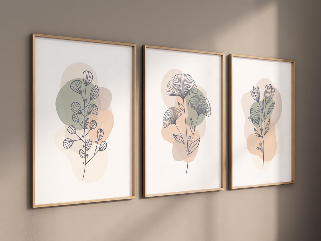 Boho Botanical Prints, girl nursery decor, Wildflower Nursery, floral nursery, Wild Flowers, Flower Nursery, Botanical Print, home decor