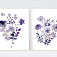 Purple flower nursery decor, Nursery decor girl purple, nursery decor girl flower, lavender nursery, lilac nursery, girls room decor purple