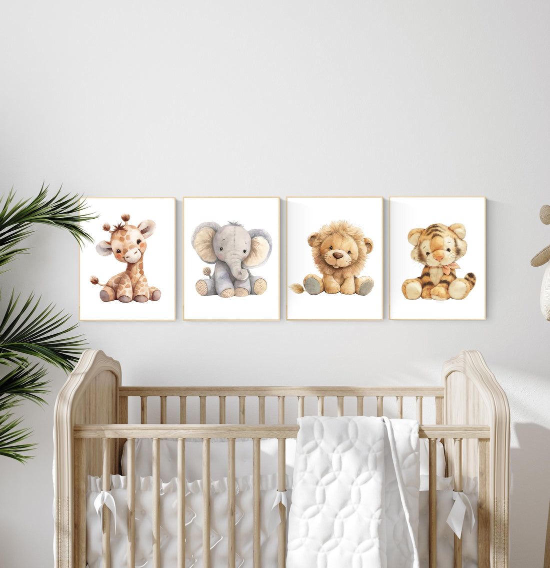 Animal prints, gender neutral nursery, Plush animals, Safari Animal Nursery Prints, safari animals, safari nursery, gender neutral nursery