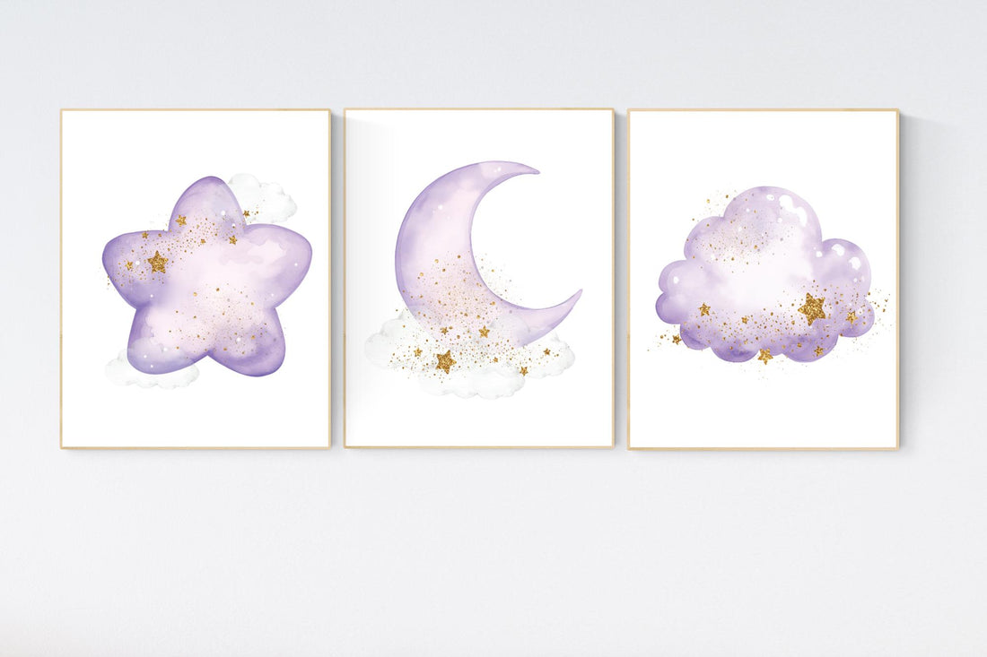 Purple gold, nursery decor girl, lilac, nursery decor girl purple, nursery decor girl, nursery decor girl lavender and gray, lilac nursery