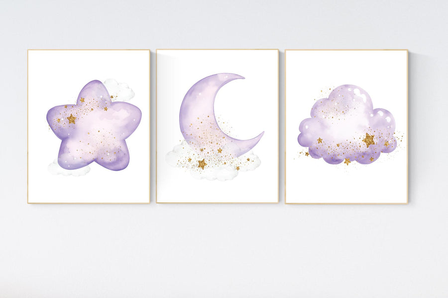 Purple gold, nursery decor girl, lilac, nursery decor girl purple, nursery decor girl, nursery decor girl lavender and gray, lilac nursery