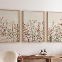 Wildflower Nursery Print: Boho Floral Wall Art